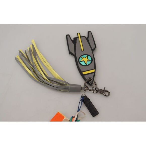 MSGM Rocket Keychain Multicolor Leather Women Multicolor Keychains - Picture 2 of 5